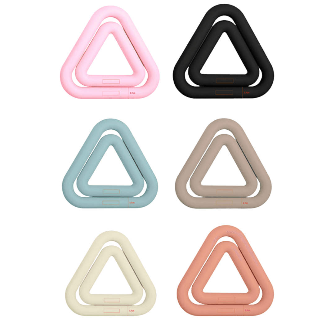 Silicone Triangle-Dumbbells